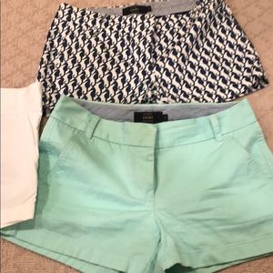 3 pack- i crew 4” chino shorts